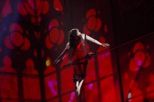 Представительница Азербайджана Диляра Кязимова вышла в финал "Евровидения-2014" (ФОТО)