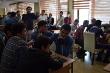 В Баку прошел чемпионат по брейн-рингу, приуроченный ко дню создания КИИ "Азербайджан " (ФОТО)