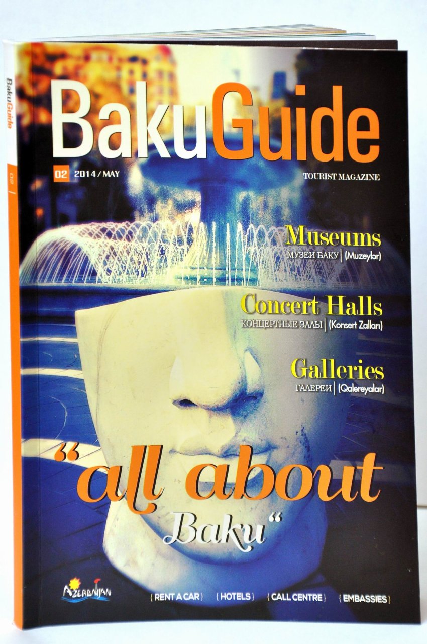 "Все о Баку"/"All about Baku" - вышел в свет второй номер каталога-путеводителя "Baku Guide" (ФОТО)
