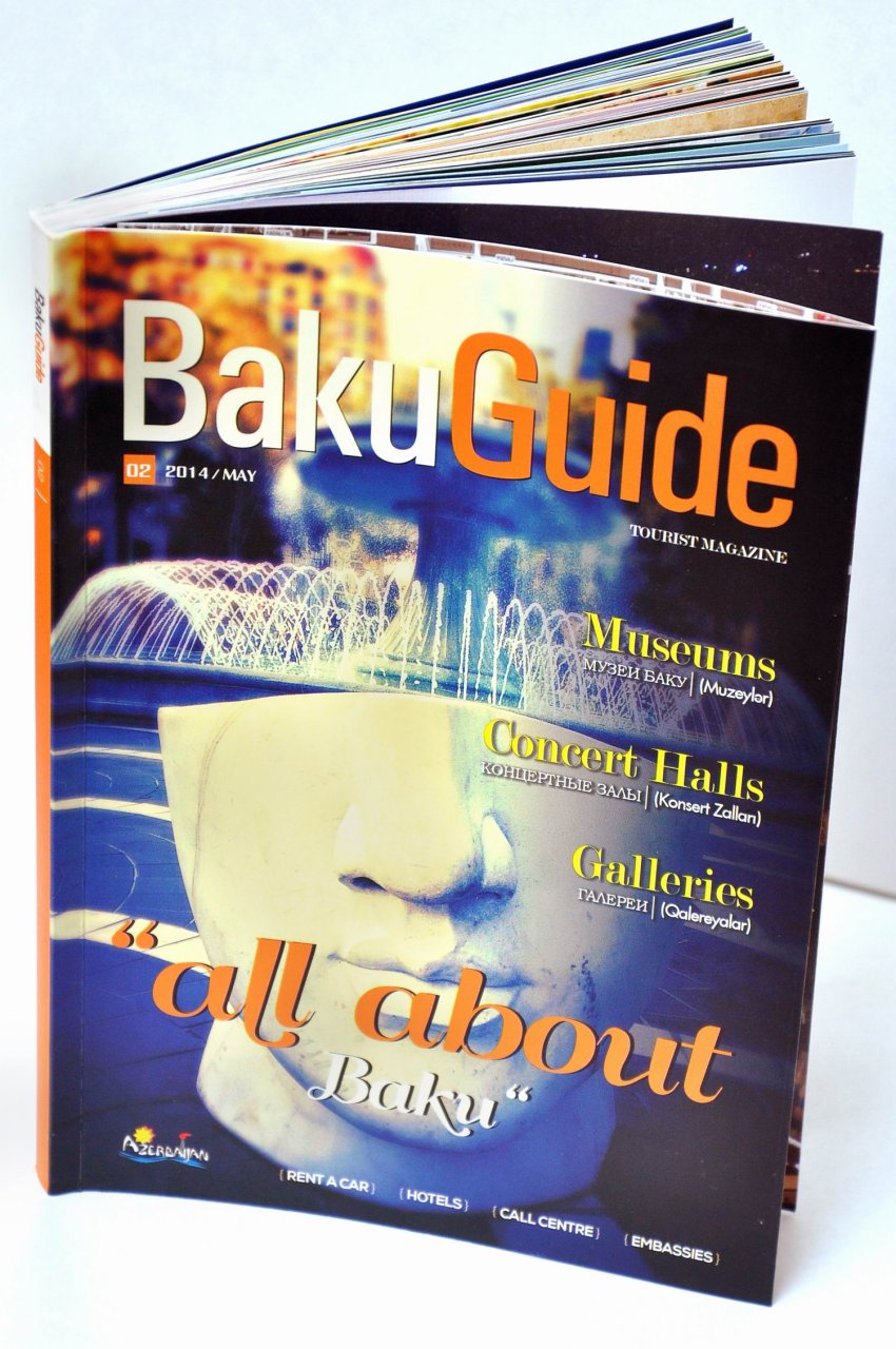 "Все о Баку"/"All about Baku" - вышел в свет второй номер каталога-путеводителя "Baku Guide" (ФОТО)
