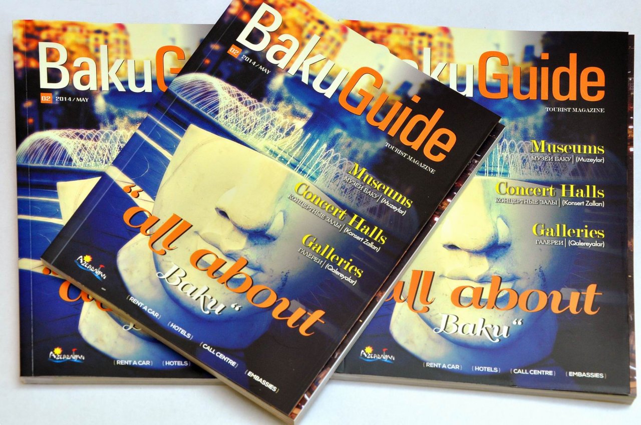 "Все о Баку"/"All about Baku" - вышел в свет второй номер каталога-путеводителя "Baku Guide" (ФОТО)