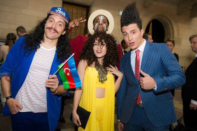 Диляра Кязимова на церемонии открытия "Евровидения-2014" (ВИДЕО-ФОТО)