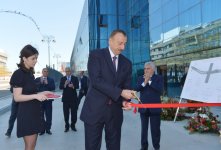 Президент Ильхам Алиев принял участие в открытии нового автотоннеля и подземного пешеходного перехода в Баку (ФОТО)