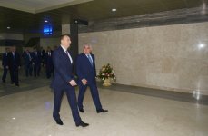 Президент Ильхам Алиев принял участие в открытии нового автотоннеля и подземного пешеходного перехода в Баку (ФОТО)