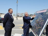 Президент Ильхам Алиев принял участие в открытии нового автотоннеля и подземного пешеходного перехода в Баку (ФОТО)
