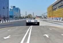 Президент Ильхам Алиев принял участие в открытии нового автотоннеля и подземного пешеходного перехода в Баку (ФОТО)