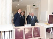 Президент Азербайджана принял участие в открытии нового здания Научного центра "Азербайджанская национальная энциклопедия" (ФОТО)