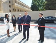 Президент Азербайджана принял участие в открытии нового здания Центральной библиотеки Национальной академии наук (ФОТО)