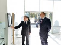 Президент Азербайджана принял участие в открытии нового здания Центральной библиотеки Национальной академии наук (ФОТО)
