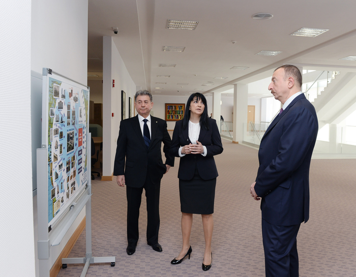 Президент Азербайджана принял участие в открытии нового здания Центральной библиотеки Национальной академии наук (ФОТО)