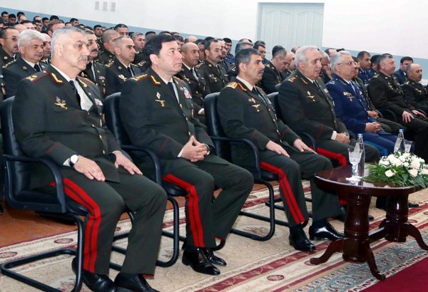 В Учебно-образовательном центре ВС Азербайджана прошло мероприятие, посвященное Гейдару Алиеву (ФОТО)