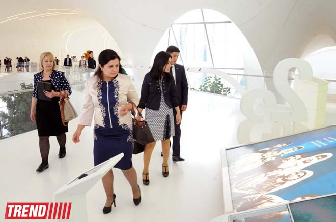 В Центре Гейдара Алиева  прошло мероприятие по случаю 91-й годовщины со дня рождения общенационального лидера Гейдара Алиева (ФОТО)