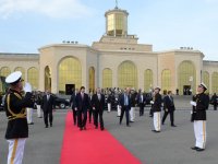 Завершился рабочий визит Президента Азербайджана в Грузию (ФОТО)