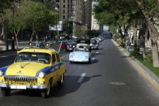 В Баку состоялся пробег классических автомобилей, посвященный 91-й годовщине со дня рождения общенационального лидера Гейдара Алиева (ФОТО)