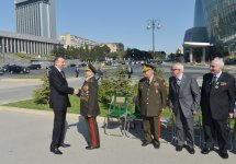Президент Ильхам Алиев: В Азербайджане к ветеранам проявляются большое внимание и забота (версия 2) (ФОТО)