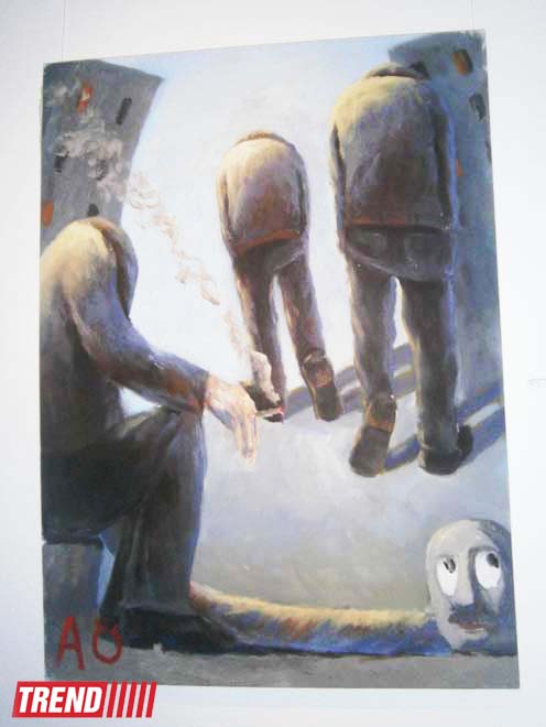 "Потерявшие головы" - оригинальная выставка Анара Шамсиева в Баку (ФОТО)