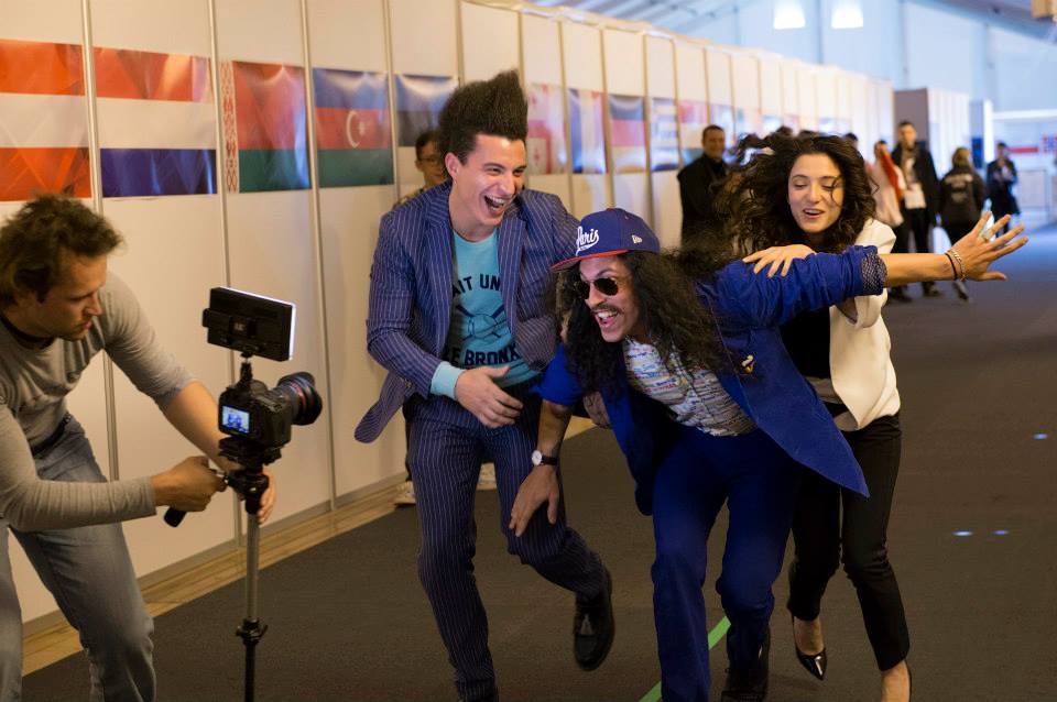 Диляра Кязимова приняла участие в интересной гонке за трофеем "Евровидения" (ФОТО)