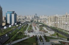 Президент Азербайджана и его супруга приняли участие в Празднике цветов (ФОТО)