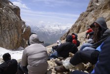 Члены Объединения фотографов Азербайджана совершили восхождение на пик имени Гейдара Алиева (ФОТО)