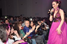 В Мингячевире прошел концерт Розы Зяргярли "Mənimlə mənsiz" (ФОТО)