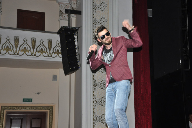 В Мингячевире прошел концерт Розы Зяргярли "Mənimlə mənsiz" (ФОТО)