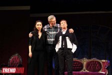 Елена Проклова и Александр Михайлов представили в Баку лирическую комедию "Невеста на прокат" (ФОТО)