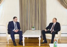 Президент Азербайджана принял главу МВД Грузии