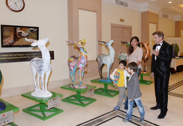 Лейла Алиева  приняла участие в церемонии презентации фильма «Ширванский национальный парк» (ФОТО)