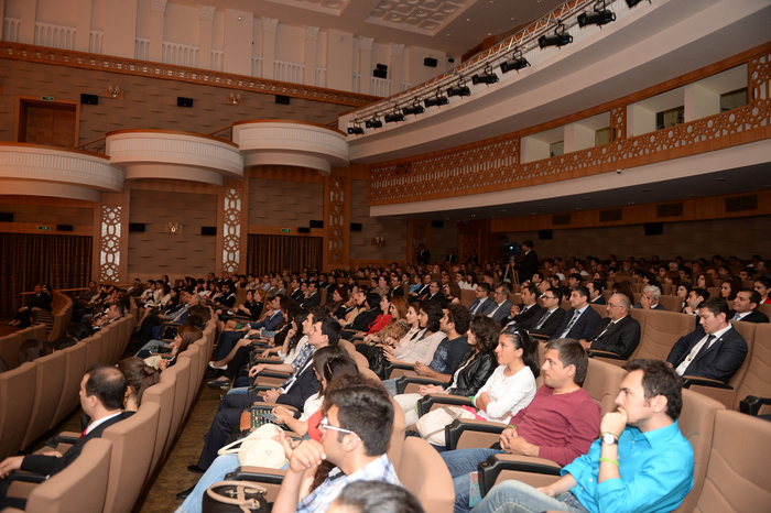 Лейла Алиева  приняла участие в церемонии презентации фильма «Ширванский национальный парк» (ФОТО)