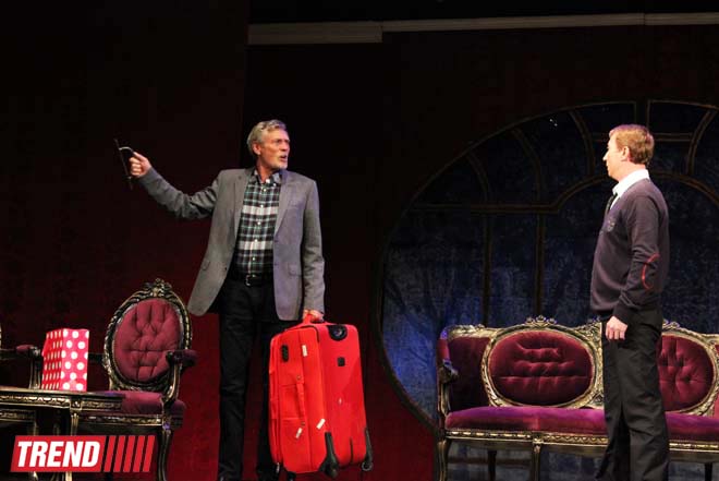 Елена Проклова и Александр Михайлов представили в Баку лирическую комедию "Невеста на прокат" (ФОТО)