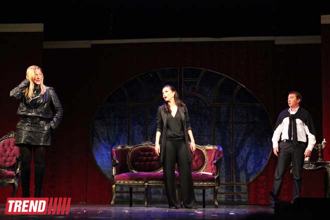 Елена Проклова и Александр Михайлов представили в Баку лирическую комедию "Невеста на прокат" (ФОТО)