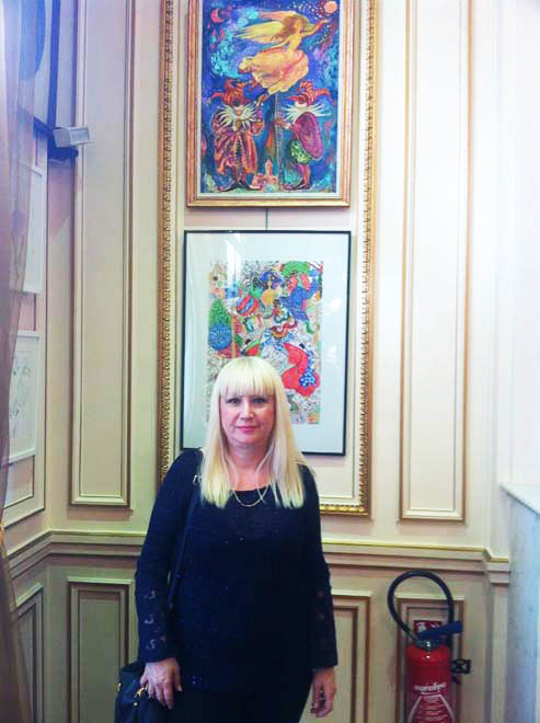 Картина Нигяр Нариманбековой представлена в Париже: "Это огромное счастье - быть востребованным и понятым своим зрителем" (ФОТО)