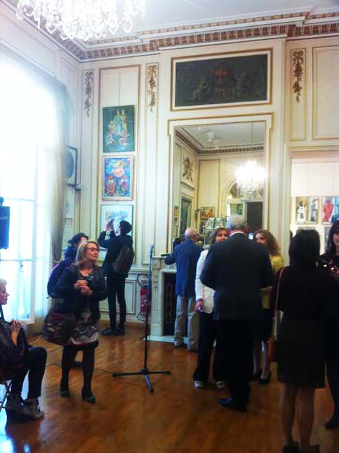 Картина Нигяр Нариманбековой представлена в Париже: "Это огромное счастье - быть востребованным и понятым своим зрителем" (ФОТО)