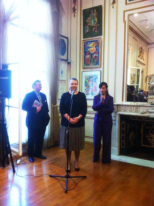 Картина Нигяр Нариманбековой представлена в Париже: "Это огромное счастье - быть востребованным и понятым своим зрителем" (ФОТО)