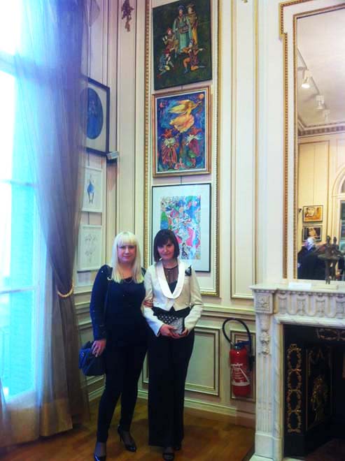 Картина Нигяр Нариманбековой представлена в Париже: "Это огромное счастье - быть востребованным и понятым своим зрителем" (ФОТО)