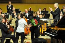 Победитель конкурса имени королевы Елизаветы Денис Кожухин выступил в Баку (ФОТО)