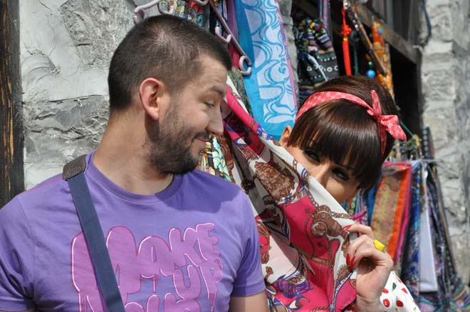 Певцы из Азербайджана и Турции сняли в Шеки проект "Игрушка" (ФОТО)