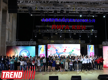 Праздник КВН в Баку с участием Александра Маслякова - открытие Азербайджанской Лиги КВН (ФОТО)