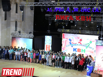 Праздник КВН в Баку с участием Александра Маслякова - открытие Азербайджанской Лиги КВН (ФОТО)