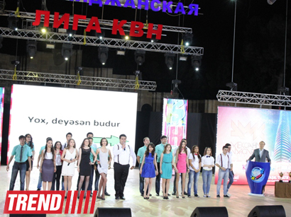 Праздник КВН в Баку с участием Александра Маслякова - открытие Азербайджанской Лиги КВН (ФОТО)