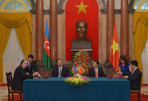 Азербайджан и Вьетнам подписали ряд документов (ФОТО)
