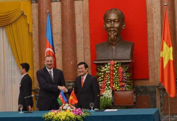 Президент Чыонг Тан Шанг: Для укрепления сотрудничества между Азербайджаном и Вьетнамом имеются широкие возможности