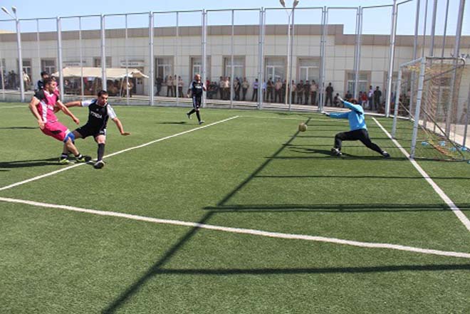 В Баку прошел турнир по мини-футболу среди сотрудников МЧС (ФОТО)