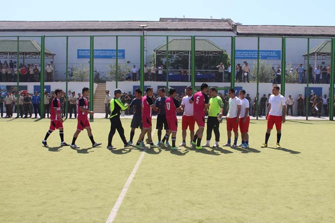 В Баку прошел турнир по мини-футболу среди сотрудников МЧС (ФОТО)