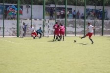 В Баку прошел турнир по мини-футболу среди сотрудников МЧС (ФОТО)