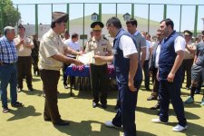 В Баку прошел турнир по мини-футболу среди сотрудников МЧС (ФОТО)