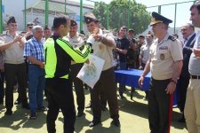 В Баку прошел турнир по мини-футболу среди сотрудников МЧС (ФОТО)