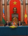 Президенты Азербайджана и Вьетнама выступили с заявлениями для прессы (ФОТО)