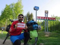 Рамиль Зиядов велотур по Беларуси посвятил Дню Республики в Азербайджане (ФОТО)