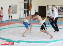 Определились победители чемпионата Баку по сумо среди юношей (ФОТО)
